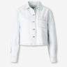 Off-White Mujer Barcelona Camisa Denim Cropped color Azul Denim Claro sku 701-002308 00 - Foto 1