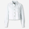 Off-White Mujer Barcelona Camisa Denim Cropped color Azul Denim Claro sku 701-002308 00 - Foto 1
