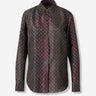 Dries Van Noten Mujer Barcelona Blusa Seda Estampada color Burdeos sku 701-002318 01 - Foto 1