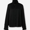 Jil Sander Mujer Barcelona Blusa Volantes color Negro sku 701-002321 01 - Foto 1