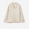 TOTEME Mujer Barcelona Blusa Seda Monograma color Beige sku 701-002323 02 - Foto 1