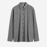TOTEME Mujer Barcelona Camisa Lisa Oversize color Gris sku 701-002326 01 - Foto 1