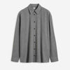 TOTEME Mujer Barcelona Camisa Lisa Oversize color Gris sku 701-002326 01 - Foto 1
