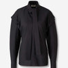 Lemaire Mujer Barcelona Blusa Ascot color Negro sku 701-002328 01 - Foto 1