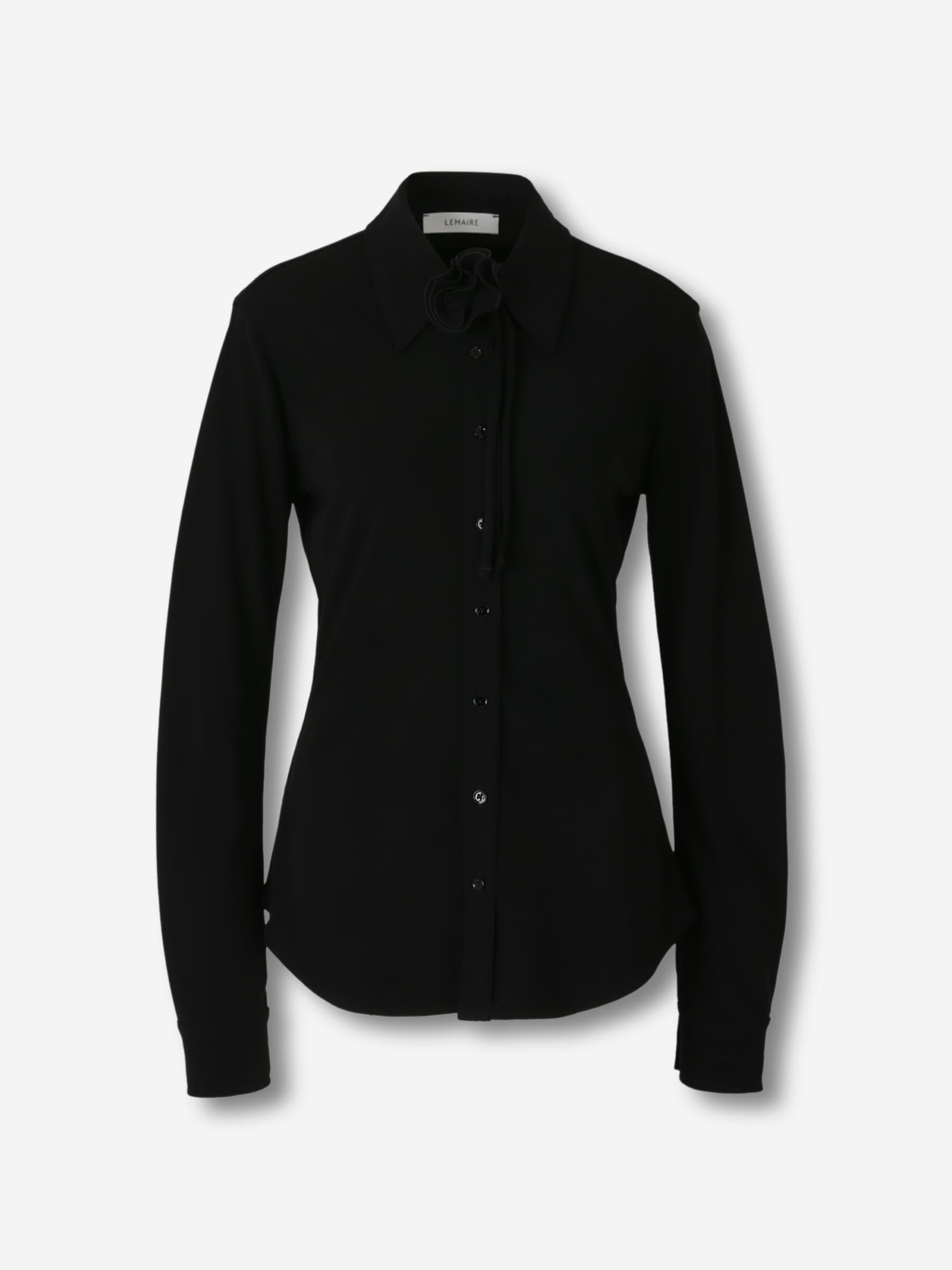 Lemaire Mujer Barcelona Camisa Casual Flor color Negro sku 701-002329 01 - Foto 1