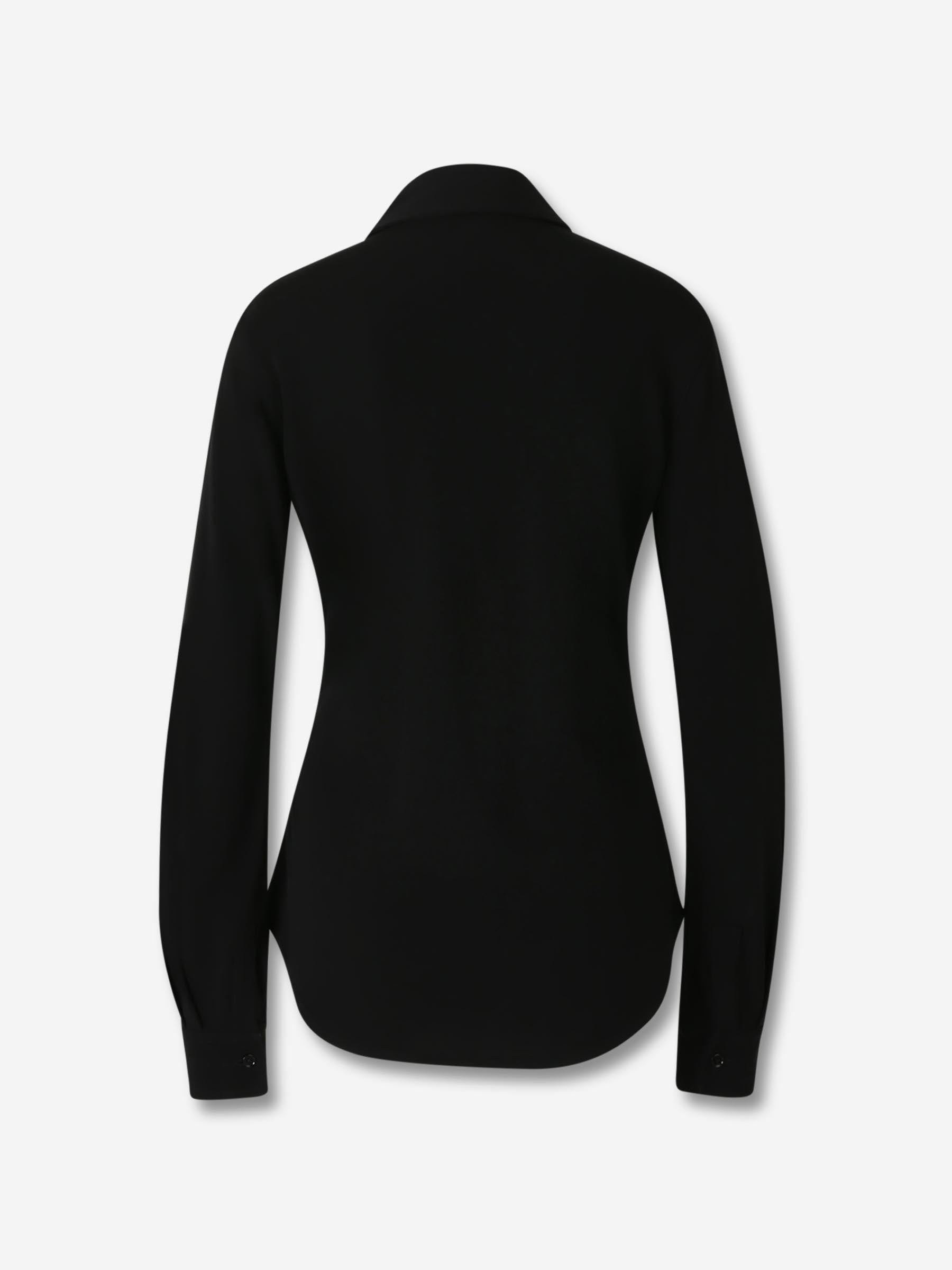 Lemaire Mujer Barcelona Camisa Casual Flor color Negro sku 701-002329 01 - Foto 2