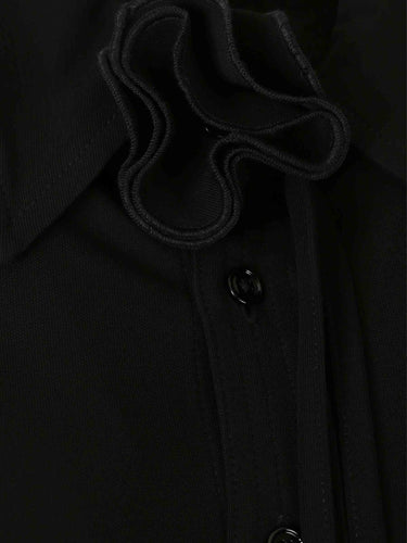 Lemaire Mujer Barcelona Camisa Casual Flor color Negro sku 701-002329 01 - Foto 3
