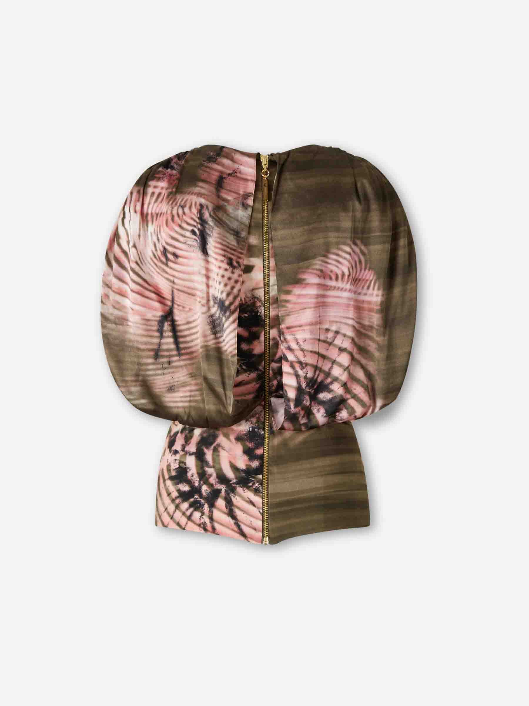 Silvia Tcherassi Mujer Barcelona Blusa Seda Alisa color Burdeos sku 701-002334 01 - Foto 2