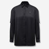 Moncler Genius Edward Enninful Mujer Barcelona Camisa Satén Lisa color Negro sku 701-002338 01 - Foto 1