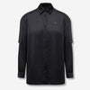 Moncler Genius Edward Enninful Mujer Barcelona Camisa Satén Lisa color Negro sku 701-002338 01 - Foto 1