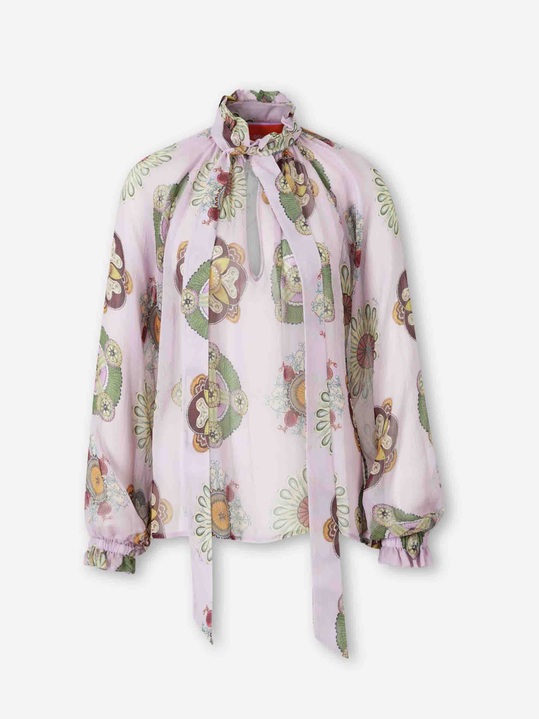 LaDoubleJ Mujer Barcelona Blusa Seda Cerere color Multicolor sku 701-002342 01 - Foto 1