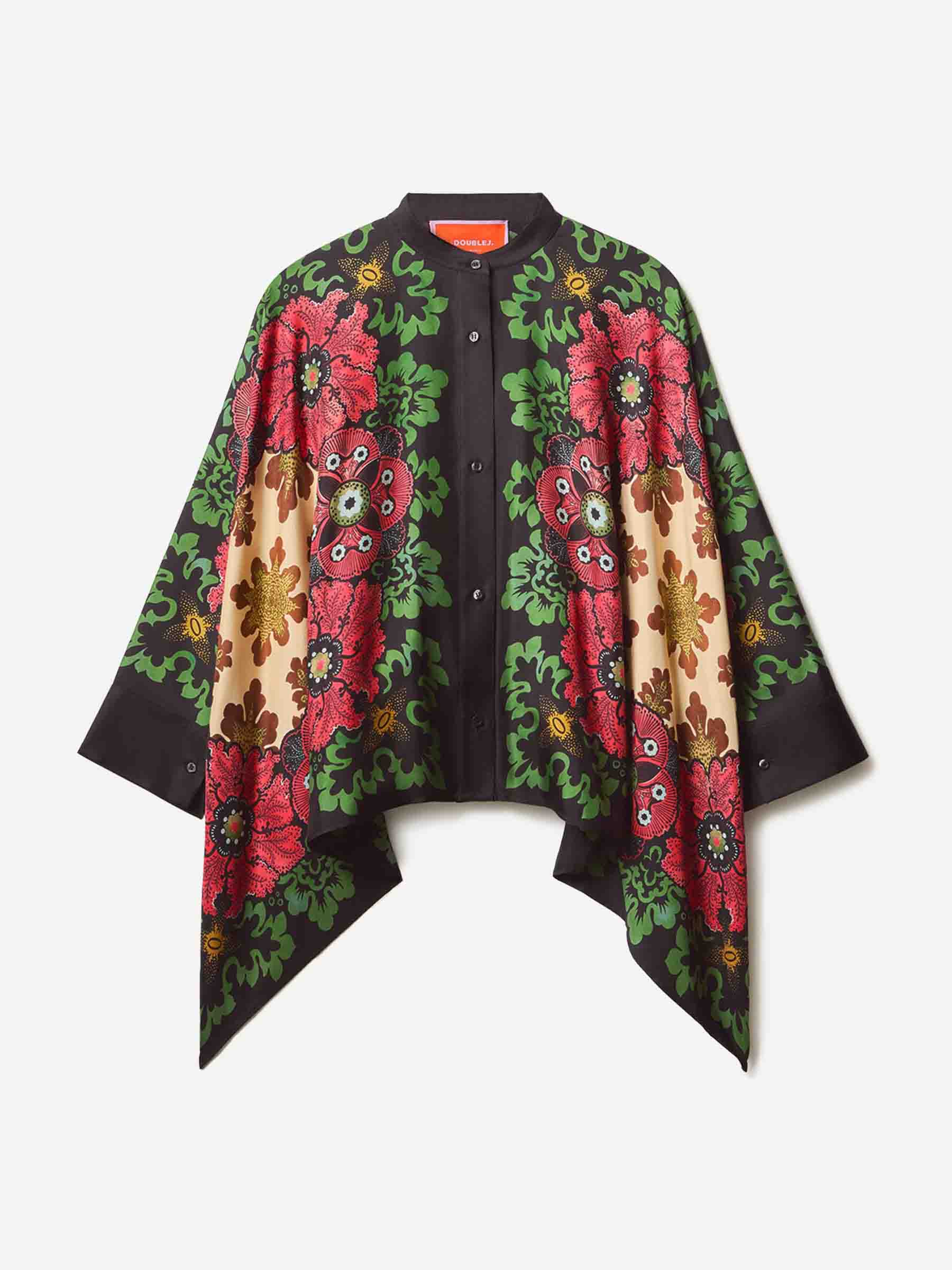 LaDoubleJ Mujer Barcelona Camisa Foulard Floral color Floral sku 701-002343 01 - Foto 1