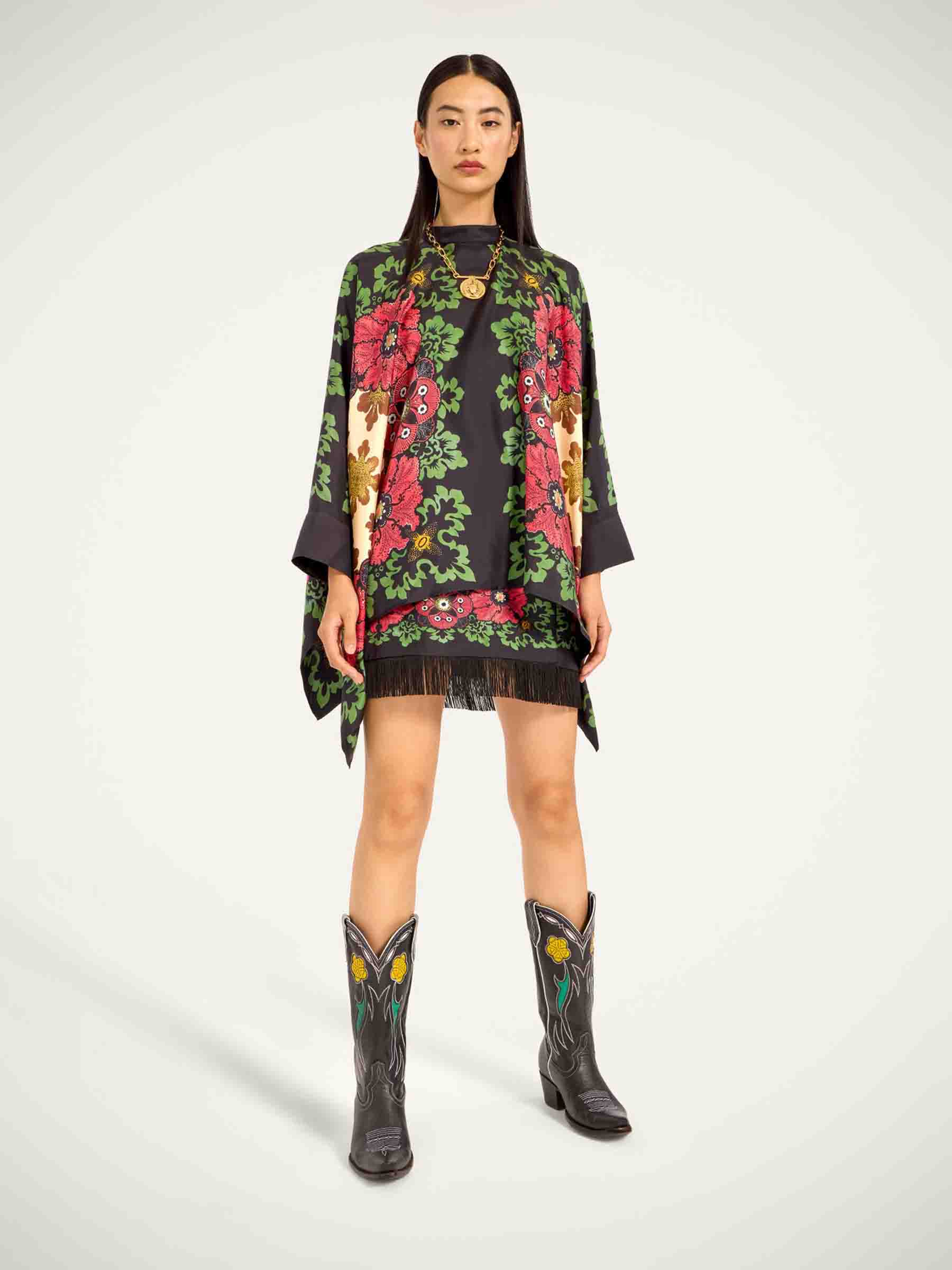 LaDoubleJ Mujer Barcelona Camisa Foulard Floral color Floral sku 701-002343 01 - Foto 2