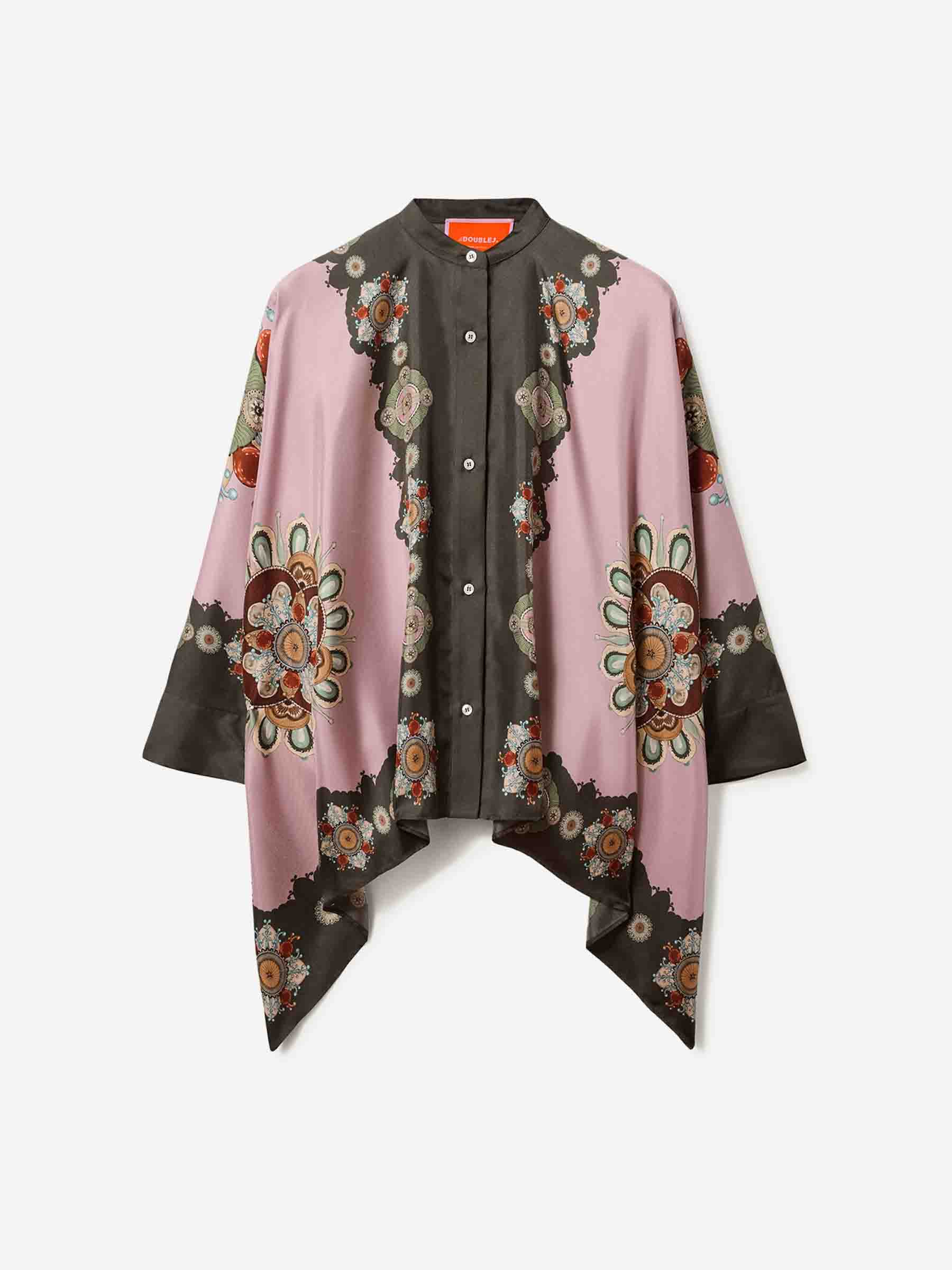 LaDoubleJ Mujer Barcelona Camisa Foulard Seda color Multicolor sku 701-002344 01 - Foto 1
