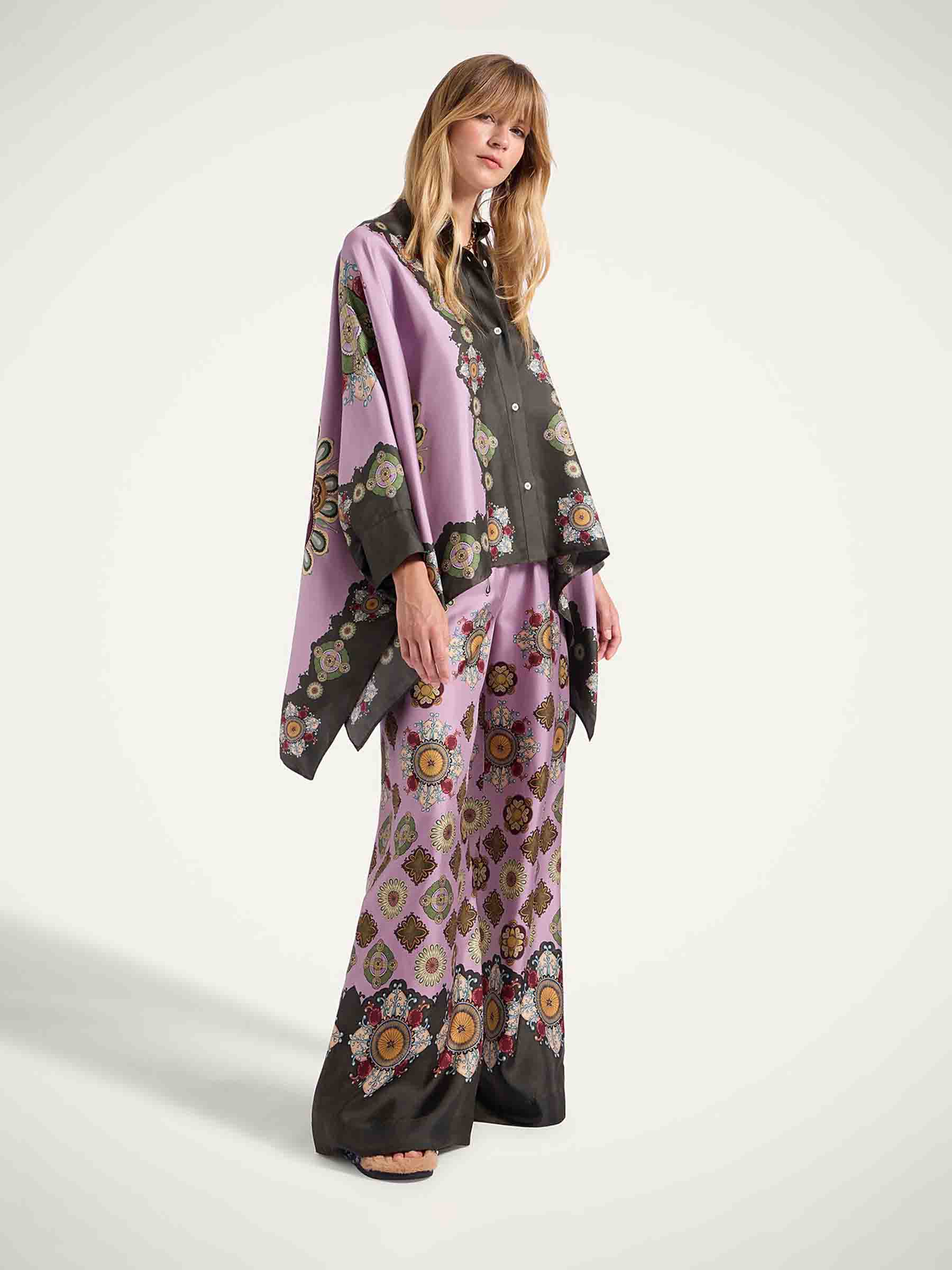 LaDoubleJ Mujer Barcelona Camisa Foulard Seda color Multicolor sku 701-002344 01 - Foto 2
