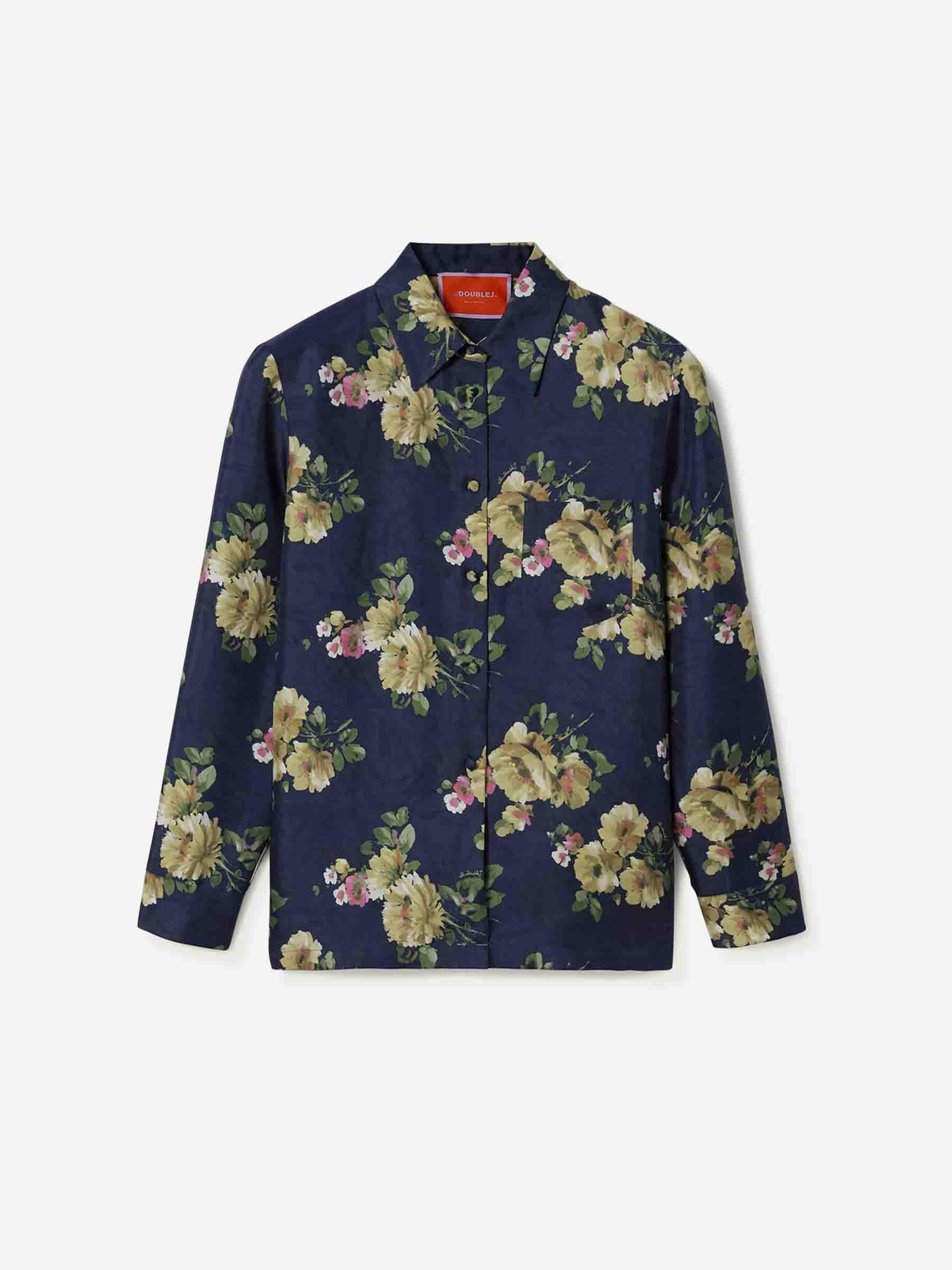 LaDoubleJ Mujer Barcelona Camisa Boy Floral color Floral sku 701-002345 01 - Foto 1