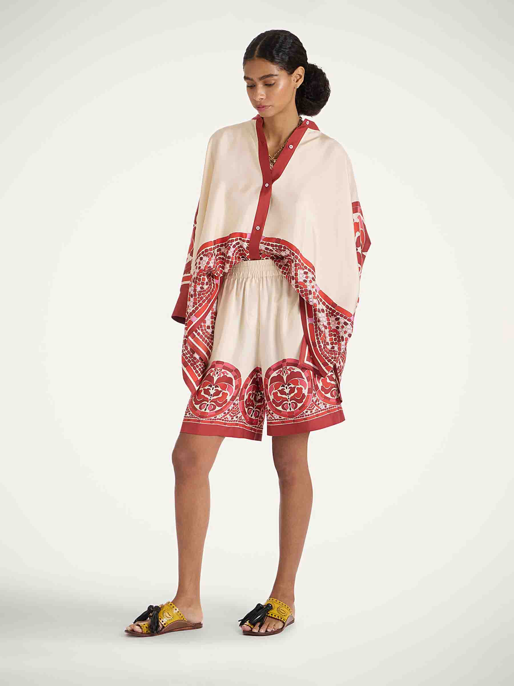 LaDoubleJ Mujer Barcelona Camisa Foulard color Multicolor sku 701-002350 01 - Foto 2