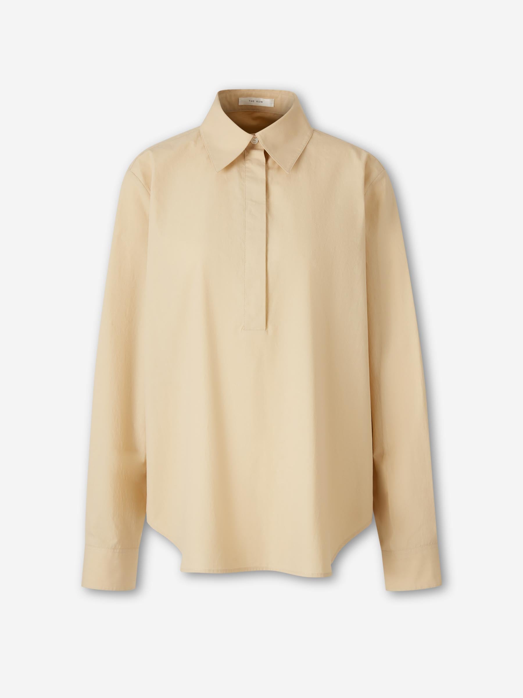 The Row Mujer Barcelona Camisa Margan color Beige sku 701-002356 00 - Foto 1