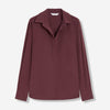 Max Mara Mujer Barcelona Blusa Seda color Burdeos sku 701-002360 01 - Foto 1