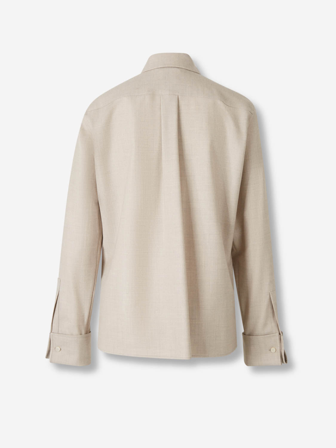 Max Mara Mujer Barcelona Camisa Cachemira color Beige sku 701-002361 01 - Foto 2