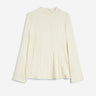 Jil Sander Mujer Barcelona Blusa Fluida Manga Larga color Marfil sku 701-002365 01 - Foto 1