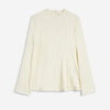 Jil Sander Mujer Barcelona Blusa Fluida Manga Larga color Marfil sku 701-002365 01 - Foto 1