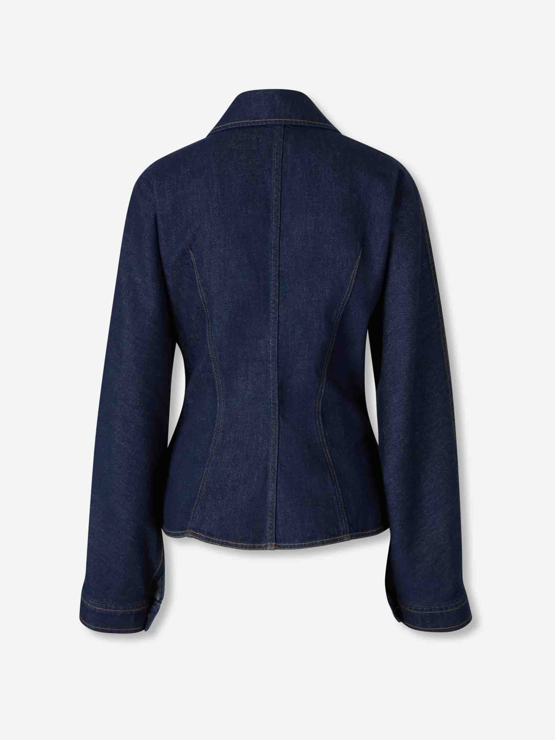 Agolde Mujer Barcelona Camisa Devon color Azul Denim Oscuro sku 701-002366 01 - Foto 2