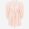 Chloé Mujer Barcelona Blusa Encaje Seda color Rosa Palo sku 701-002369 01 - Foto 1