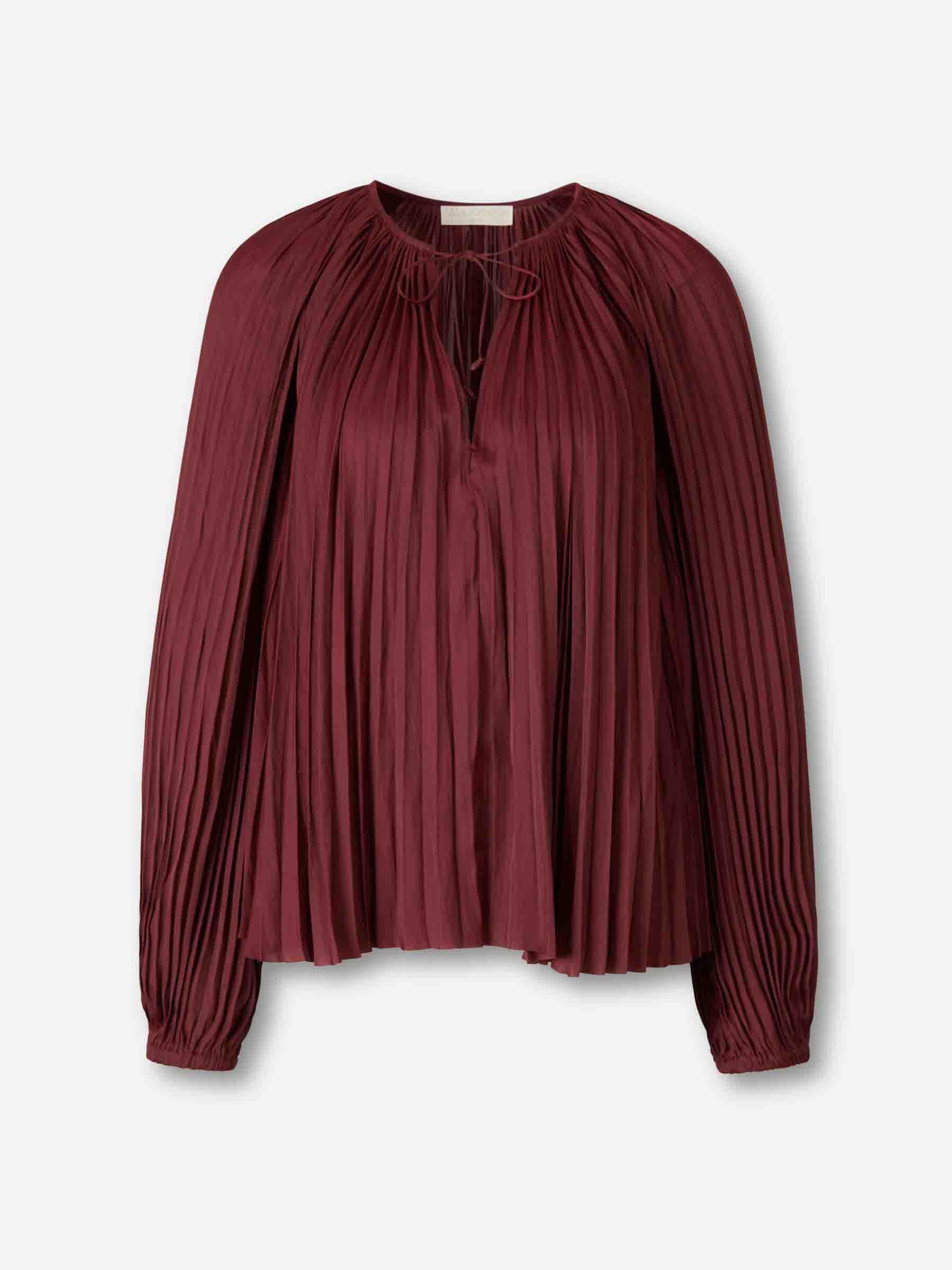 Ulla Johnson Mujer Barcelona Blusa Electra color Burdeos sku 701-002373 00 - Foto 1