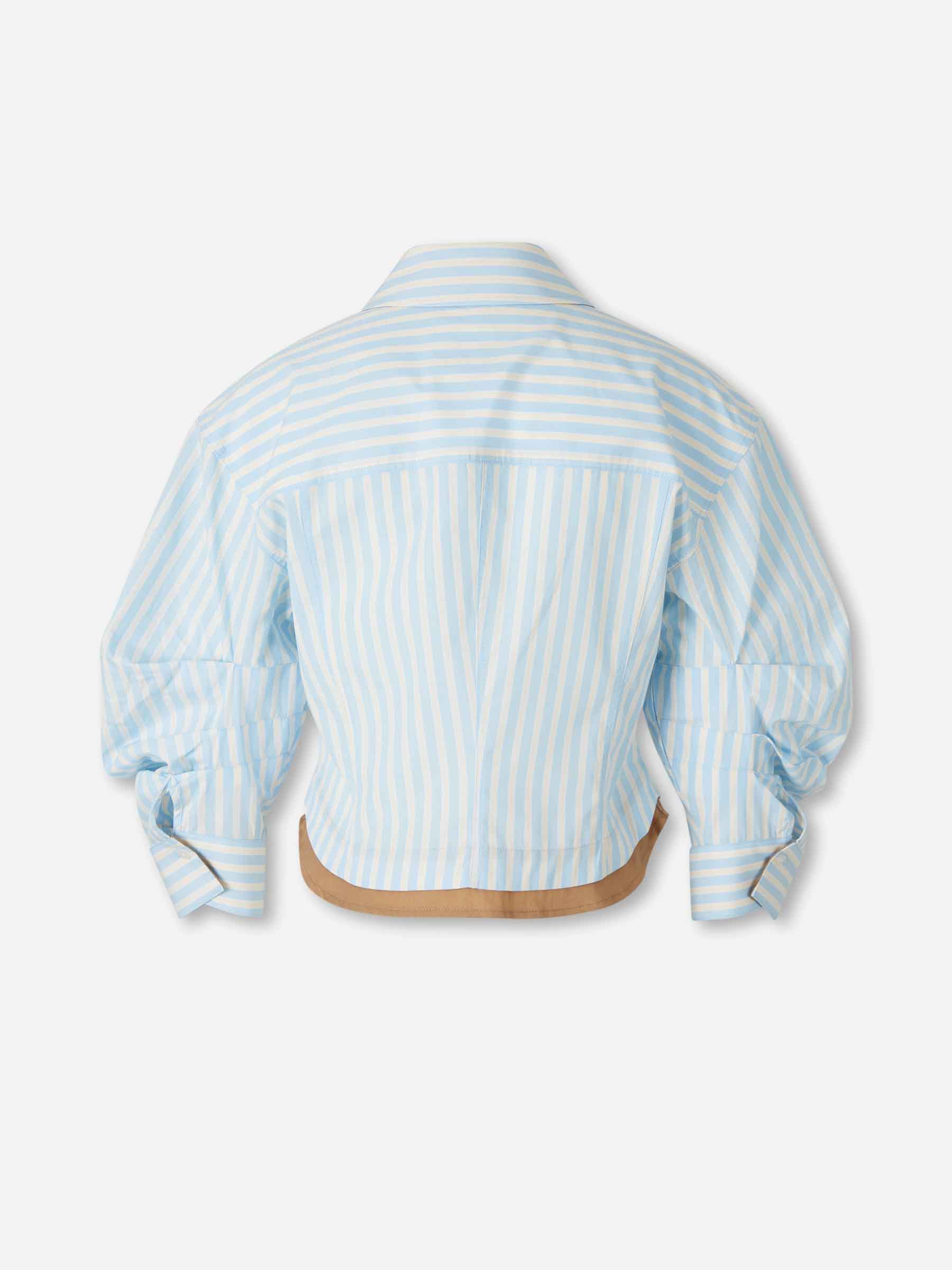 Simkhai Mujer Barcelona Camisa Cropped Listada color Multicolor sku 701-002374 01 - Foto 2