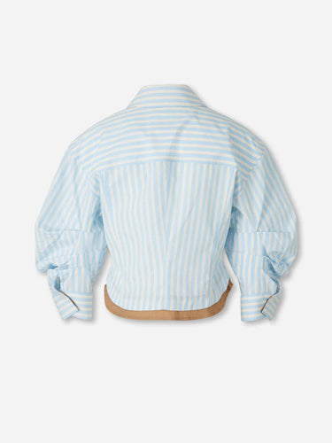 Simkhai Mujer Barcelona Camisa Cropped Listada color Multicolor sku 701-002374 01 - Foto 2