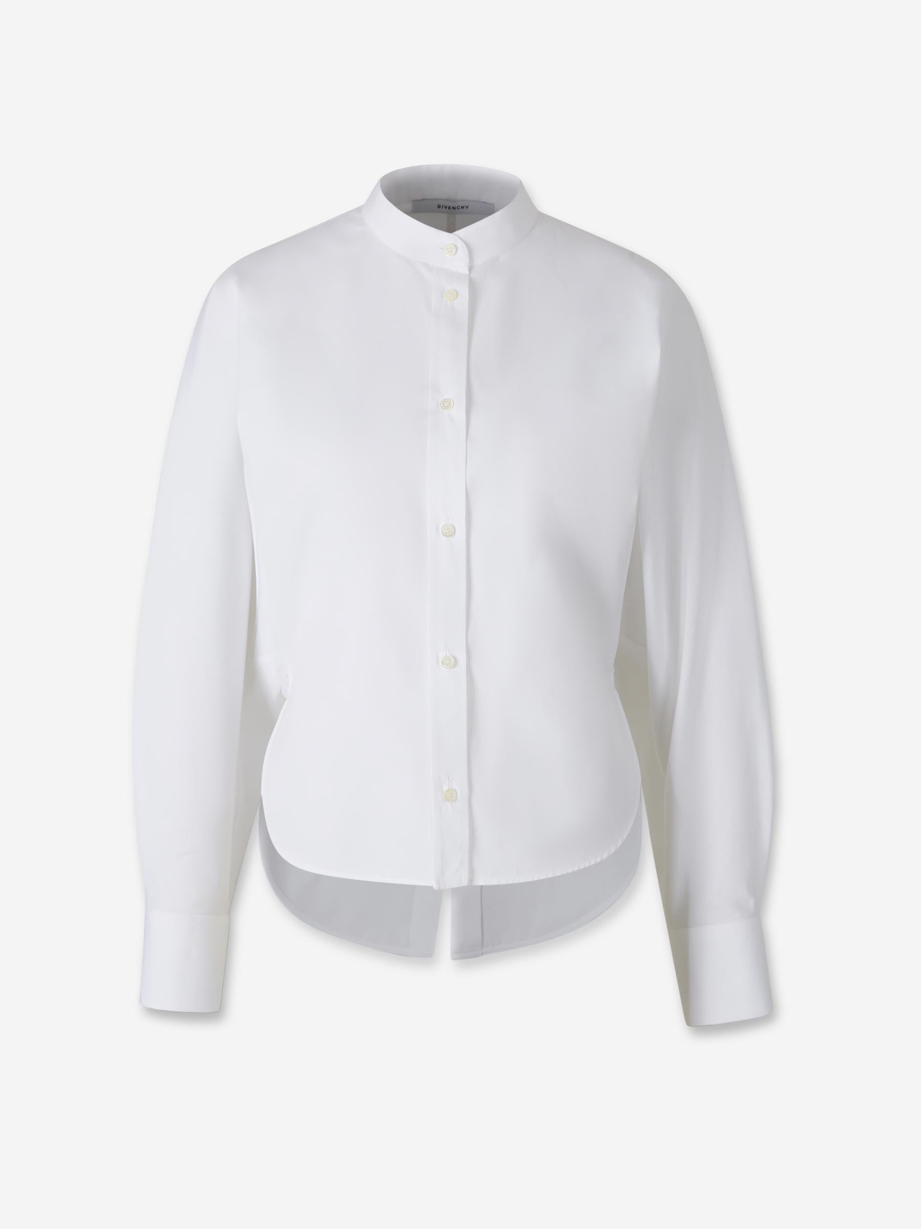 Givenchy Mujer Barcelona Camisa Cocoon color Blanco sku 701-002376 01 - Foto 1