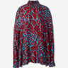 Dries Van Noten Mujer Barcelona Blusa Fluido Motivo Gráfico color Burdeos sku 701-002380 01 - Foto 1