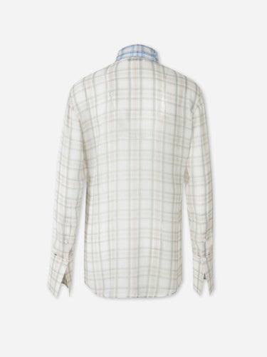 Acne Studios Mujer Barcelona Blusa con Lazada color Multicolor sku 701-002383 01 - Foto 3