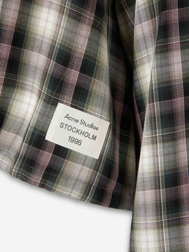Acne Studios Mujer Barcelona Sobrecamisa Capucha color Multicolor sku 701-002384 01 - Foto 4