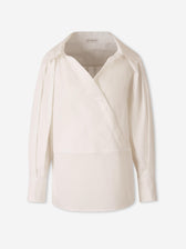 Altuzarra Mujer Barcelona Blusa Lisa Algodón color Blanco sku 701-002392 01 - Foto 1