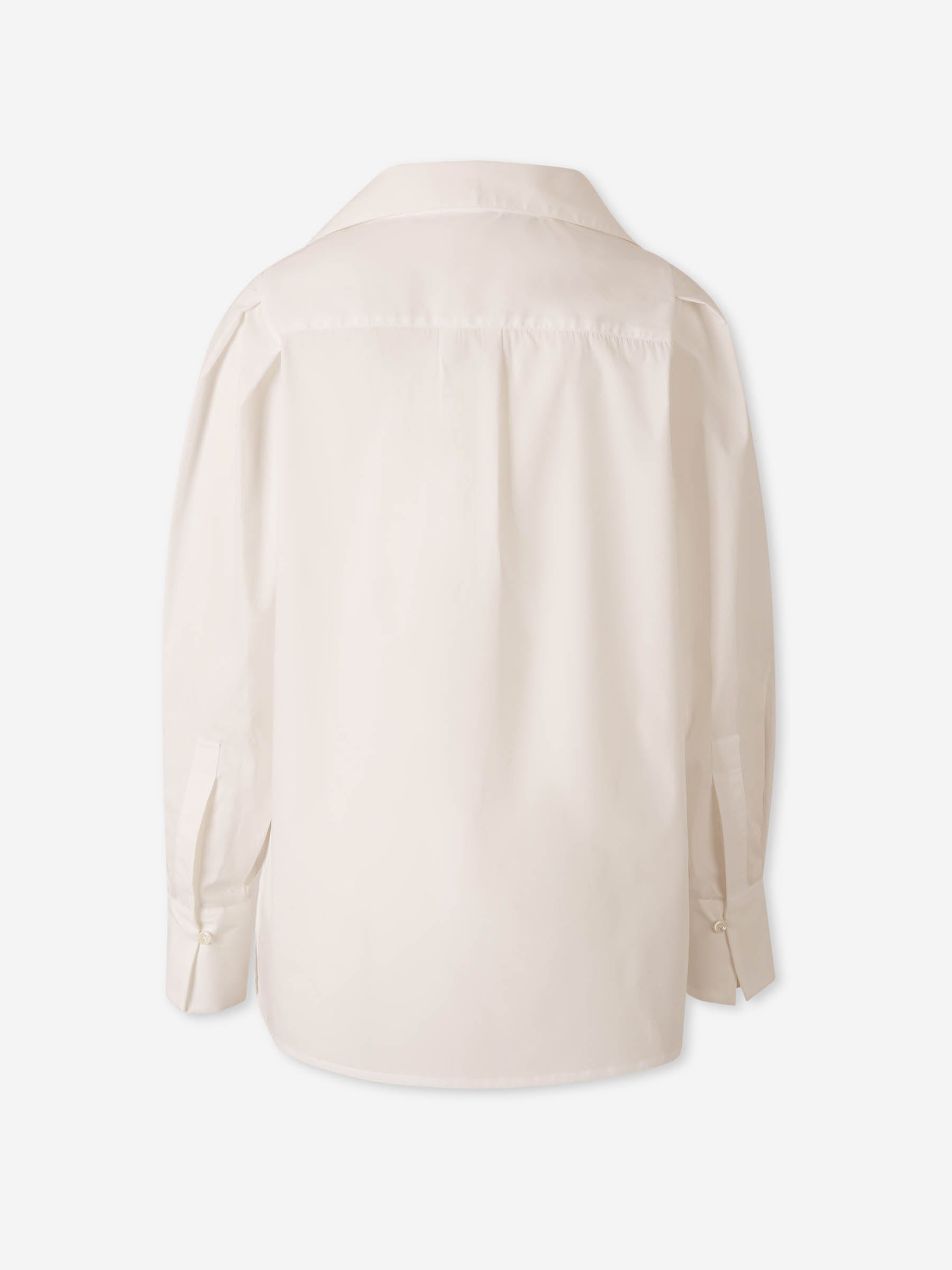 Altuzarra Mujer Barcelona Blusa Lisa Algodón color Blanco sku 701-002392 01 - Foto 2