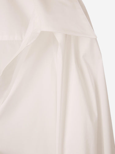 Altuzarra Mujer Barcelona Blusa Lisa Algodón color Blanco sku 701-002392 01 - Foto 3