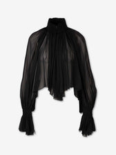 Khaite Mujer Barcelona Blusa Durer color Negro sku 701-002393 01 - Foto 1