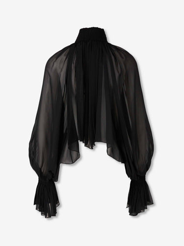 Khaite Mujer Barcelona Blusa Durer color Negro sku 701-002393 01 - Foto 2