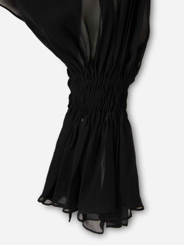 Khaite Mujer Barcelona Blusa Durer color Negro sku 701-002393 01 - Foto 4
