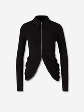 Alexander Wang Mujer Barcelona Camisa Drapeada Cremallera color Negro sku 701-002395 01 - Foto 1