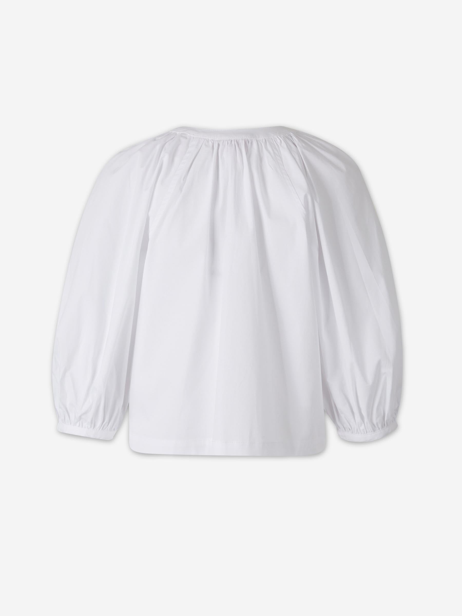 Staud Mujer Barcelona Blusa Dill color Blanco sku 701-002400 01 - Foto 2