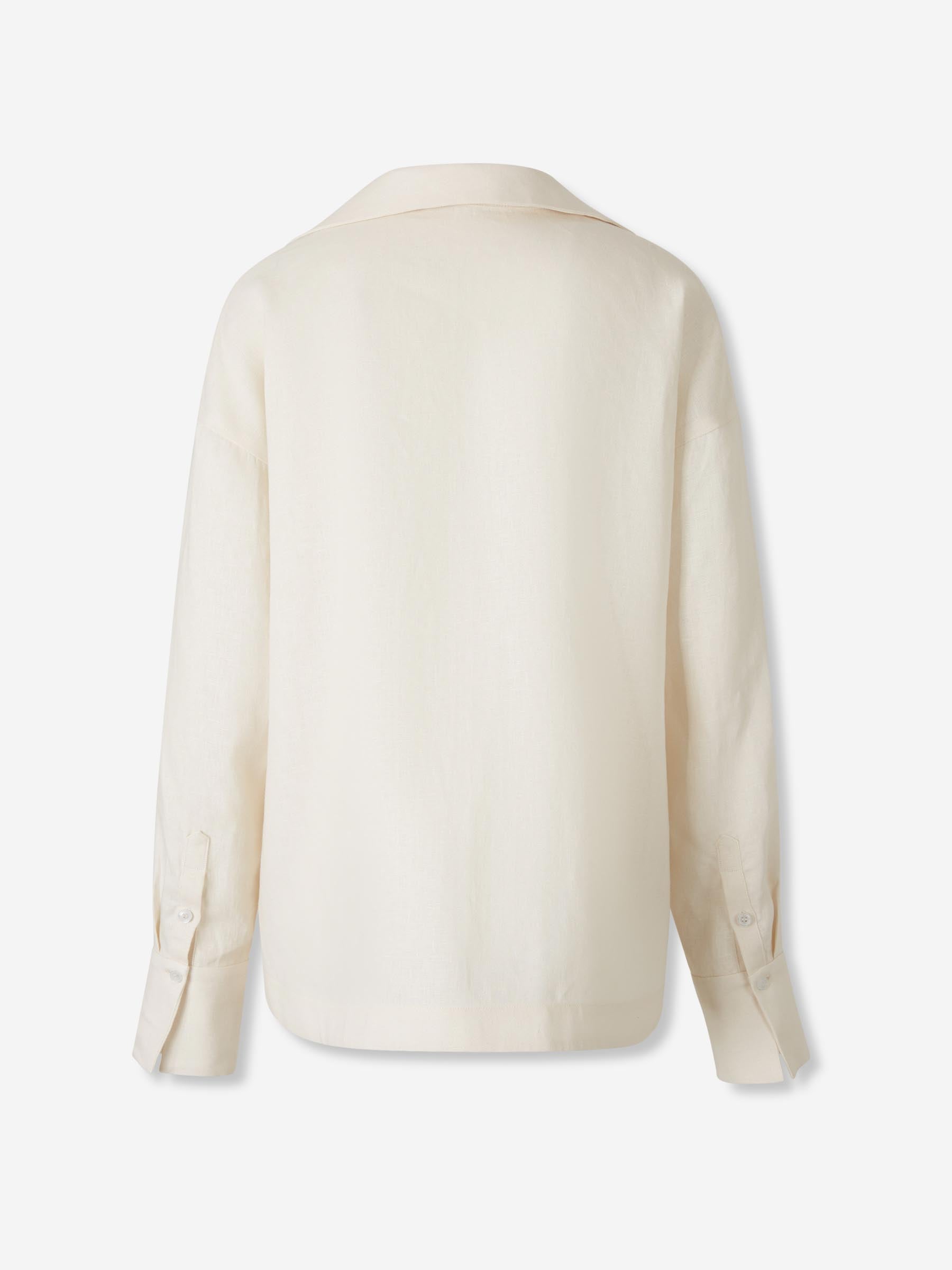 Andres Otalora Mujer Barcelona Camisa Si Sabes color Crema sku 701-002402 00 - Foto 2