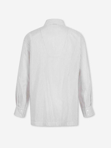 Peserico Mujer Barcelona Camisa Listada Casual color Blanco sku 701-002407 01 - Foto 2