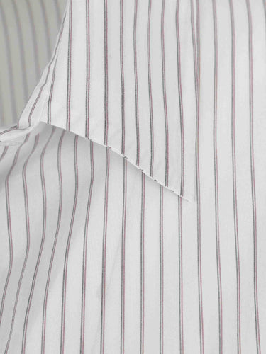 Peserico Mujer Barcelona Camisa Listada Casual color Blanco sku 701-002407 01 - Foto 3