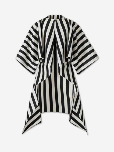 Jacquemus Mujer Barcelona Blusa Tunique Moisson color Blanco Y Negro sku 701-002411 01 - Foto 2
