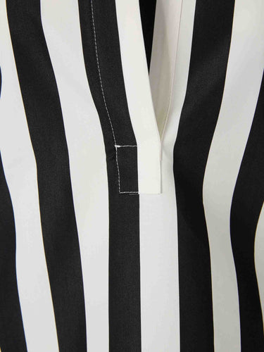 Jacquemus Mujer Barcelona Blusa Tunique Moisson color Blanco Y Negro sku 701-002411 01 - Foto 3