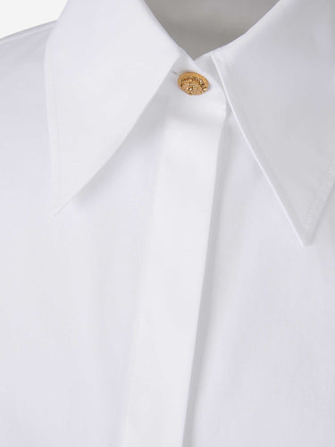 Balmain Mujer Barcelona Camisa Lisa Vestir color Blanco sku 701-002412 01 - Foto 3