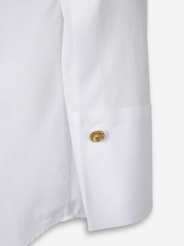 Balmain Mujer Barcelona Camisa Lisa Vestir color Blanco sku 701-002412 01 - Foto 4